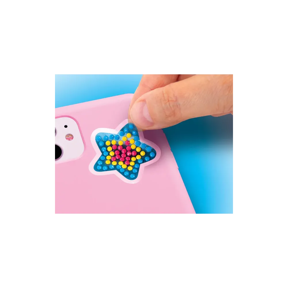 Clementoni Kamyczki Modne Naklejki 3D – zabawka rozwijająca kreatywność