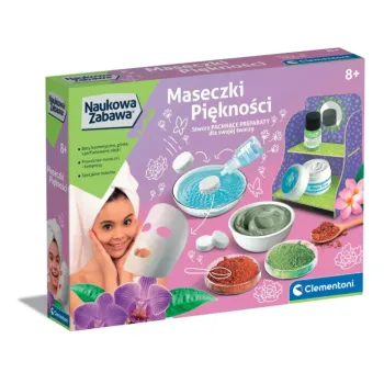 Zestaw DIY do tworzenia maseczek kosmetycznych dla dzieci 8+ marki Clementoni
