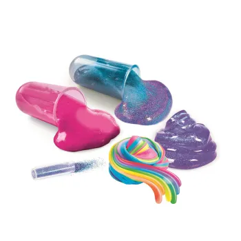 Naukowa Zabawa Laboratorium Super Kolorowe Slime Język Polski Clementoni 50636