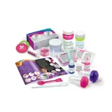 Akcesoria i składniki do tworzenia kolorowych slime'ów – zestaw edukacyjny