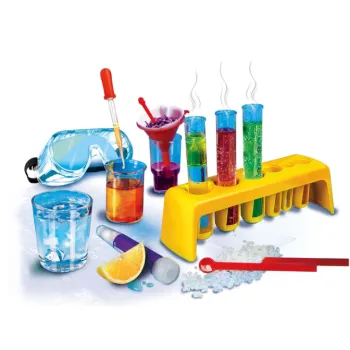 Naukowa Zabawa Zestaw Moje Pierwsze Doświadczenia Chemiczne Język Polski Clementoni 60774