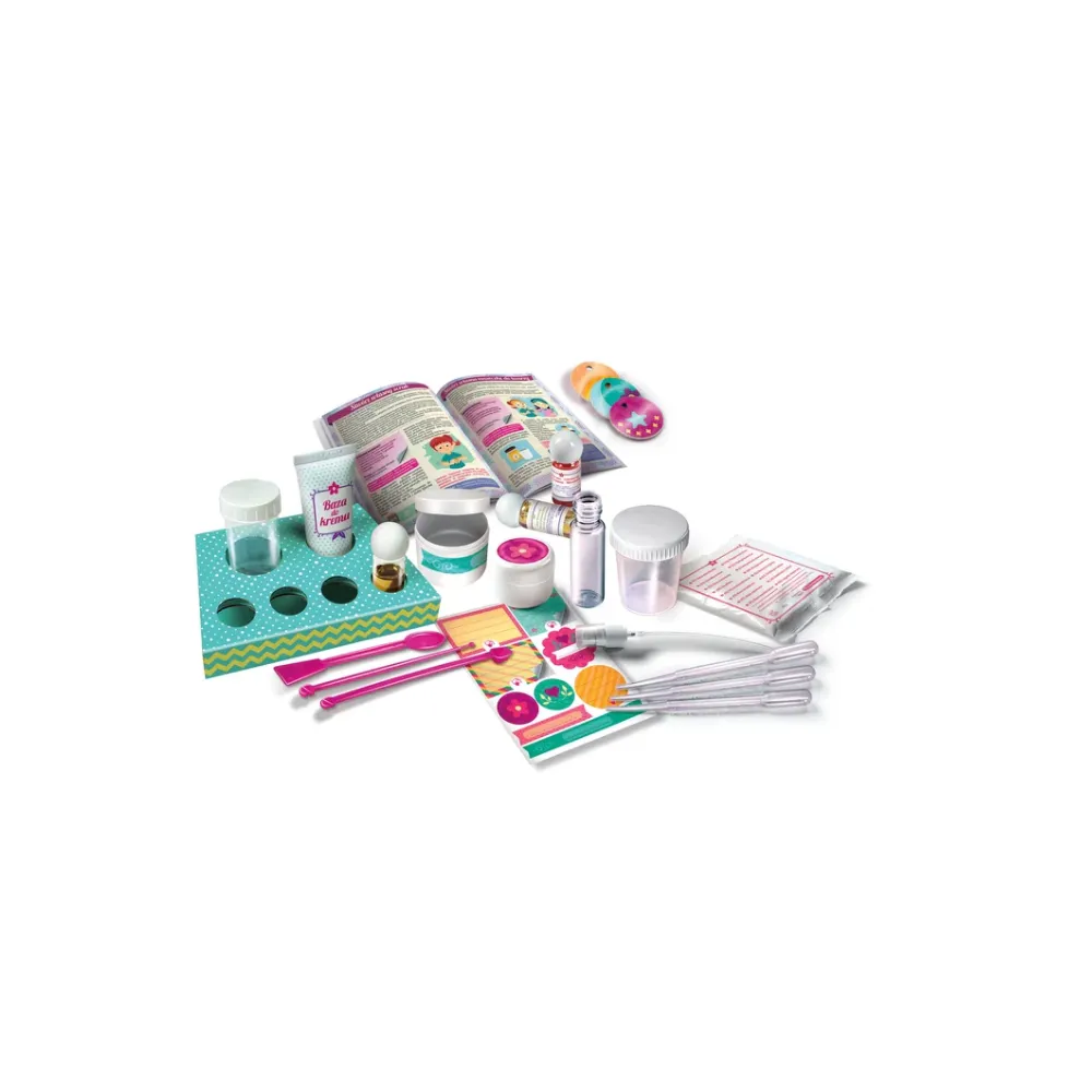 Akcesoria i składniki do bezpiecznych eksperymentów kosmetycznych dla dzieci