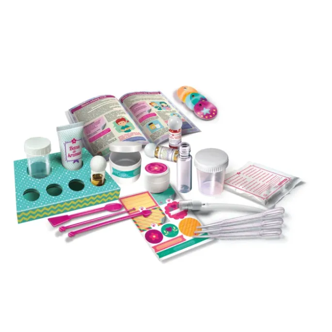 Akcesoria i składniki do bezpiecznych eksperymentów kosmetycznych dla dzieci