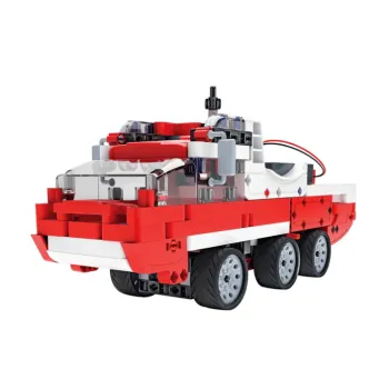 Model pojazdu strażackiego z możliwością zbudowania 5 różnych konstrukcji