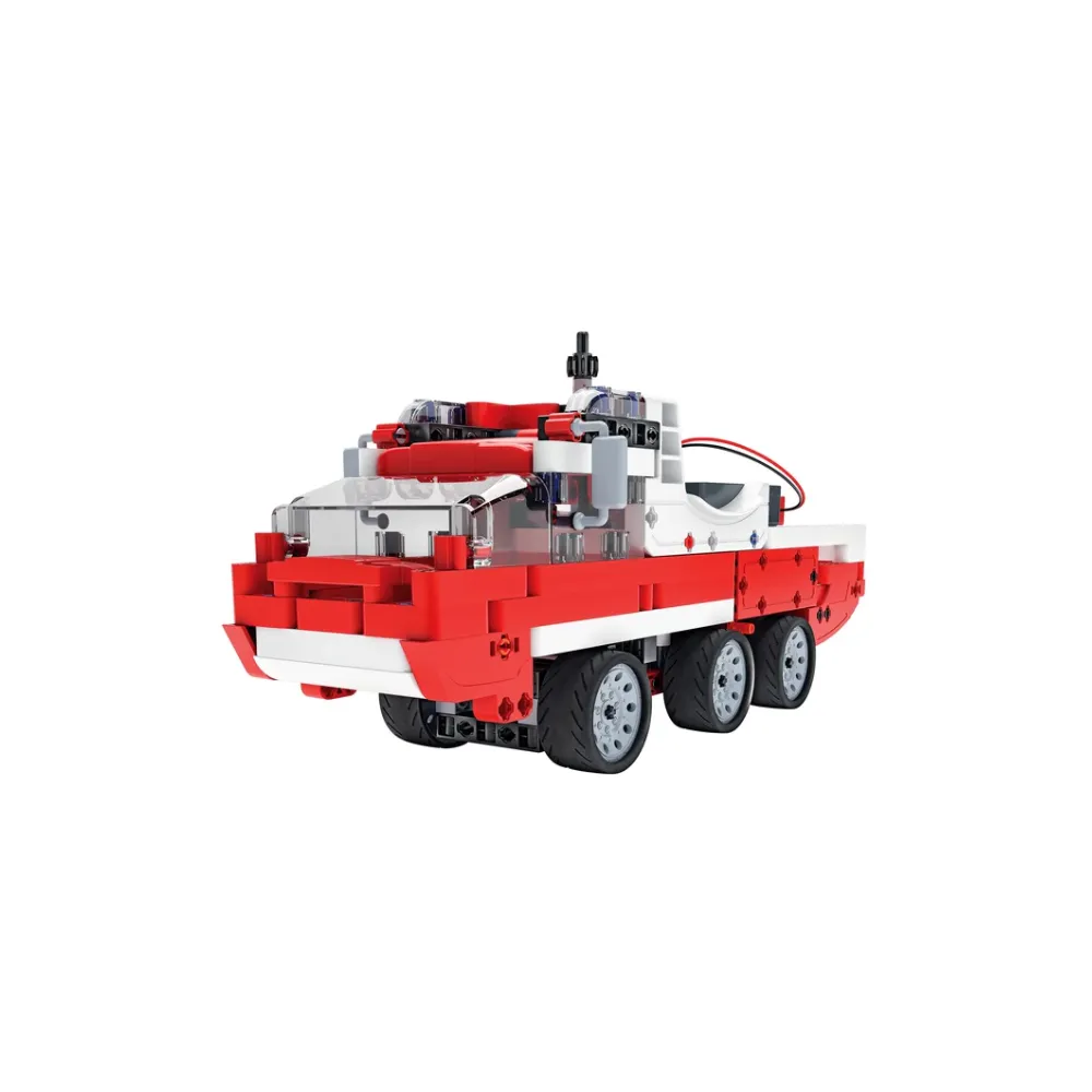 Model pojazdu strażackiego z możliwością zbudowania 5 różnych konstrukcji