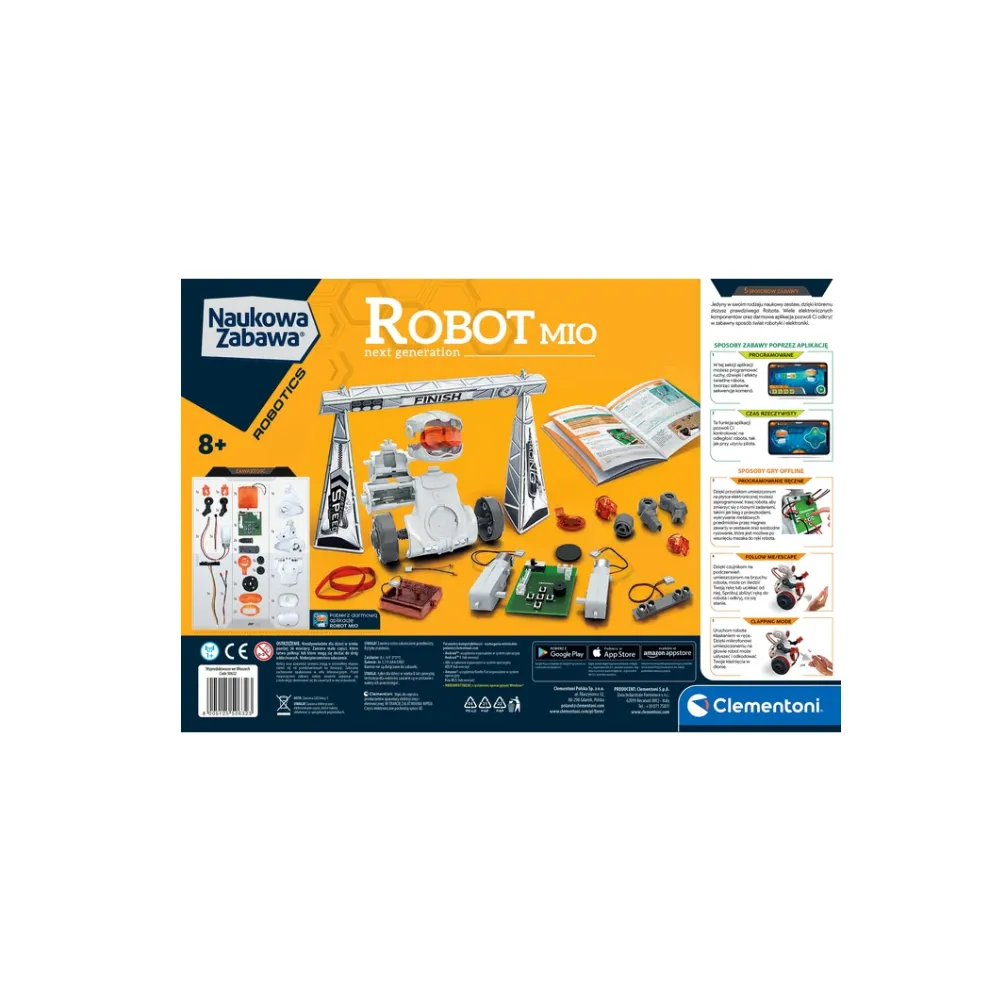 Nowoczesny robot edukacyjny do samodzielnego składania i kodowania