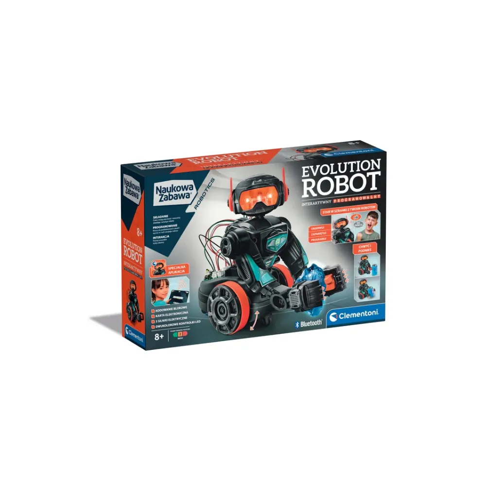 Evolution Robot 2.0 z ruchomymi ramionami i aplikacją Bluetooth
