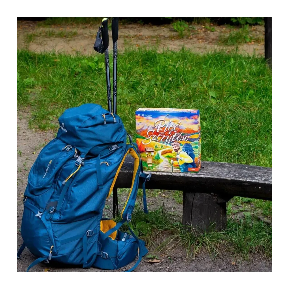 Dynamiczna rozgrywka dla całej rodziny przy planszy Pięć Szczytów