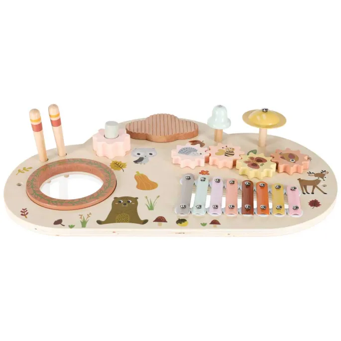 interaktywny stolik muzyczny rozwijający umiejętności motoryczne dziecka