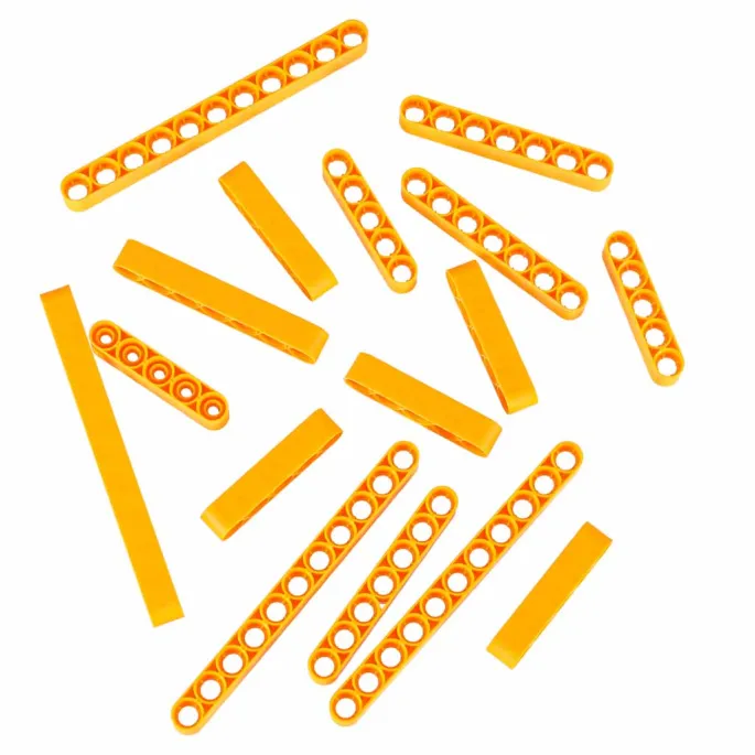 klocki z kołami zębatymi i silnikiem do nauki majsterkowania