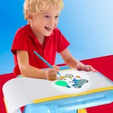 Bezpieczny projektor do rysowania dla dzieci 3+ w kolorze niebiesko-żółtym