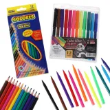 Rzutnik edukacyjny LED z regulacją ostrości na dziecięcym stoliku