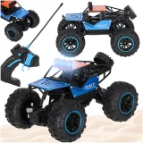 Samochód terenowy Climbing Rover RC podczas jazdy po kamienistej powierzchni