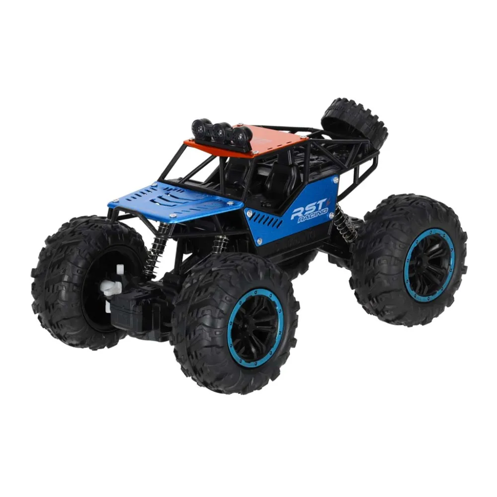 Climbing Rover RC oponujący przeszkodę w ogrodzie