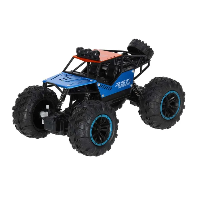 Climbing Rover RC oponujący przeszkodę w ogrodzie