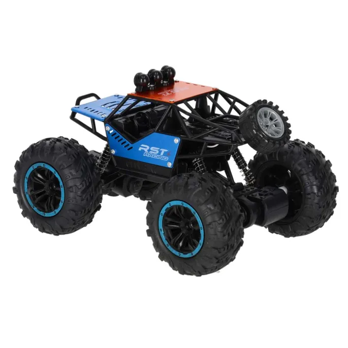 Samochód RC Climbing Rover w intensywnym niebieskim kolorze