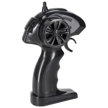 Zestaw samochodu RC z kontrolerem, akumulatorem, ładowarką USB i śrubokrętem