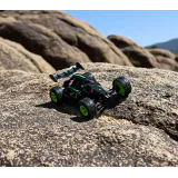 Rozmiar i kształt samochodu RC zestawiony z danymi technicznymi produktu