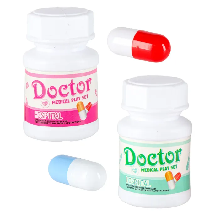 Kompletny zestaw lekarski dziecięcy z fartuszkiem i czapką