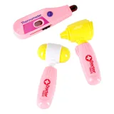 Przenośny kuferek na akcesoria lekarskie dla dzieci, 35 elementów