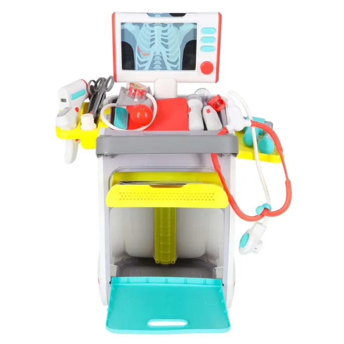 zabawka edukacyjna lekarz z EKG i RTG dla dzieci 3+
