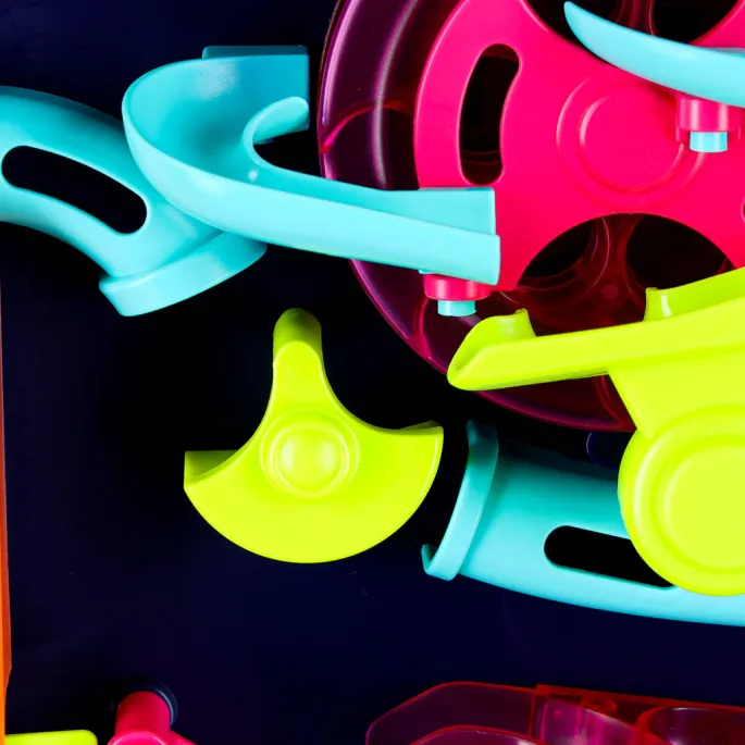 Zabawka tor kulkowy do nauki cierpliwości i logicznego myślenia