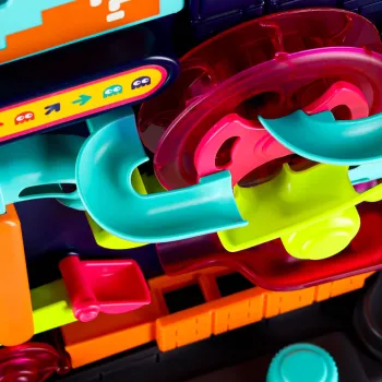 Tor kulkowy z uchwytem, idealny na prezent dla dziecka