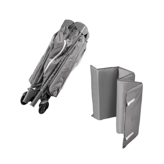 Kompaktowe łóżeczko dziecięce z praktyczną torbą transportową