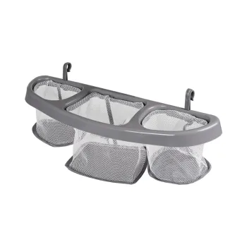 Kojec dla dziecka z pluszakami oraz daszkiem chroniącym przed owadami