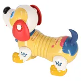 Maskotka pies robot z magnetyczną kością do zabawy