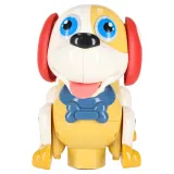 Dziecko bawiące się interaktywnym pieskiem edukacyjnym