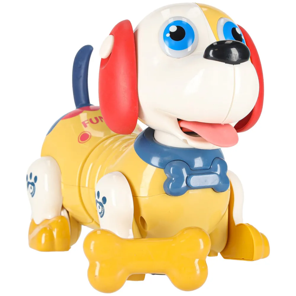 Kolorowy interaktywny piesek idealny na prezent urodzinowy