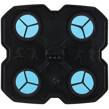 Tarcza bokserska treningowa na ścianę trenażer muzyka LED USB rękawice