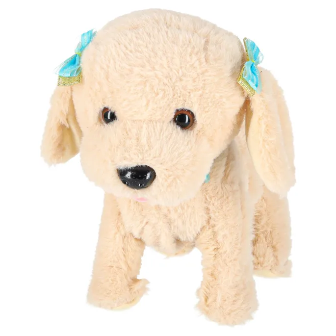 Prezent dla dziecka: pudel interaktywny na smyczy