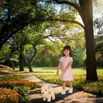 Piesek interaktywny chodzący, szczekający i śpiewający po angielsku