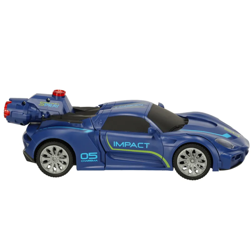 Przód modelu Transformer Revolt z niebieskim lakierem