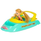 Rozkładana łódź imprezowa z lalką do zabawy w wodne przygody