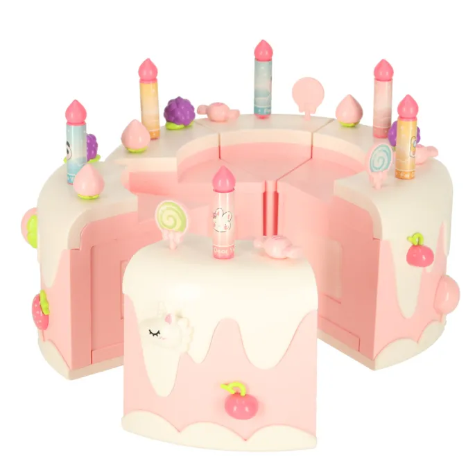 Kolorowy tort interaktywny, idealny prezent urodzinowy dla dziecka