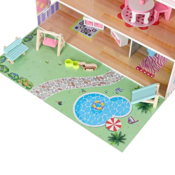 Zestaw montażowy domku dla lalek Lulilo Gardeno – idealny prezent