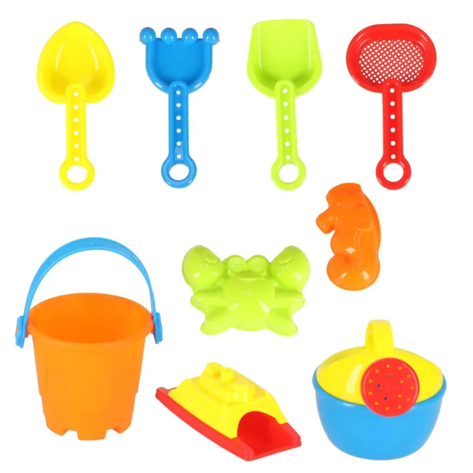 Czteroczęściowy stolik z piaskownicą idealny do ogrodu i na taras