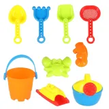 Czteroczęściowy stolik z piaskownicą idealny do ogrodu i na taras