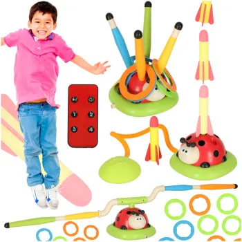 Zabawka 3w1 biedronka do zręcznościowej zabawy ruchowej dla dzieci