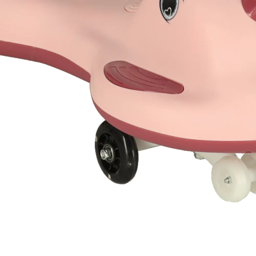 Solidny jeździk grawitacyjny dla dzieci z miejscem na nogi i bezpiecznym uchwytem