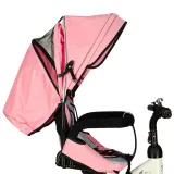 Trike Fix V3 trójkołowy rowerek dziecięcy z wygodnym siedziskiem oraz rączką dla rodzica