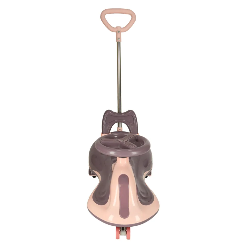 Kolorowy skuter dla dzieci z efektownymi świecącymi kółkami