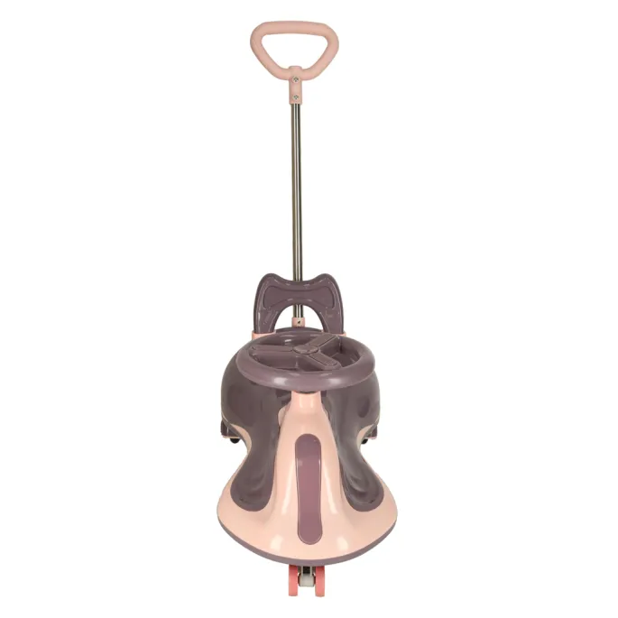 Kolorowy skuter dla dzieci z efektownymi świecącymi kółkami