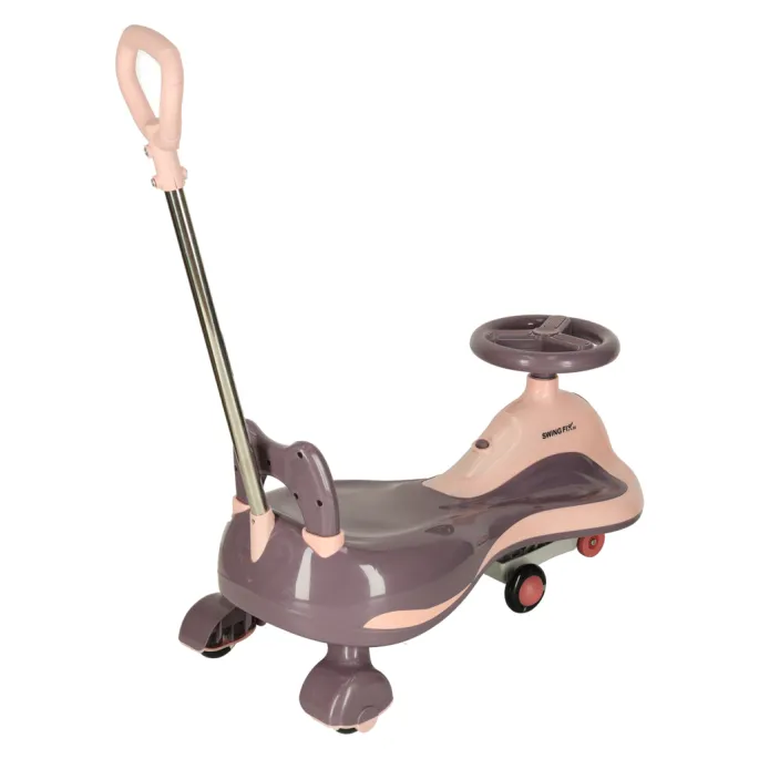 Detal antypoślizgowych kółek LED jeździka grawitacyjnego