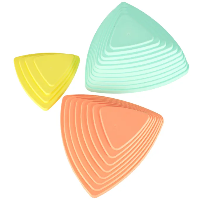 Komplet 11 sensorycznych kamieni rzecznych do ćwiczeń motorycznych