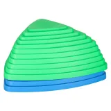 Kamienie równoważne różnej wielkości w intensywnych kolorach