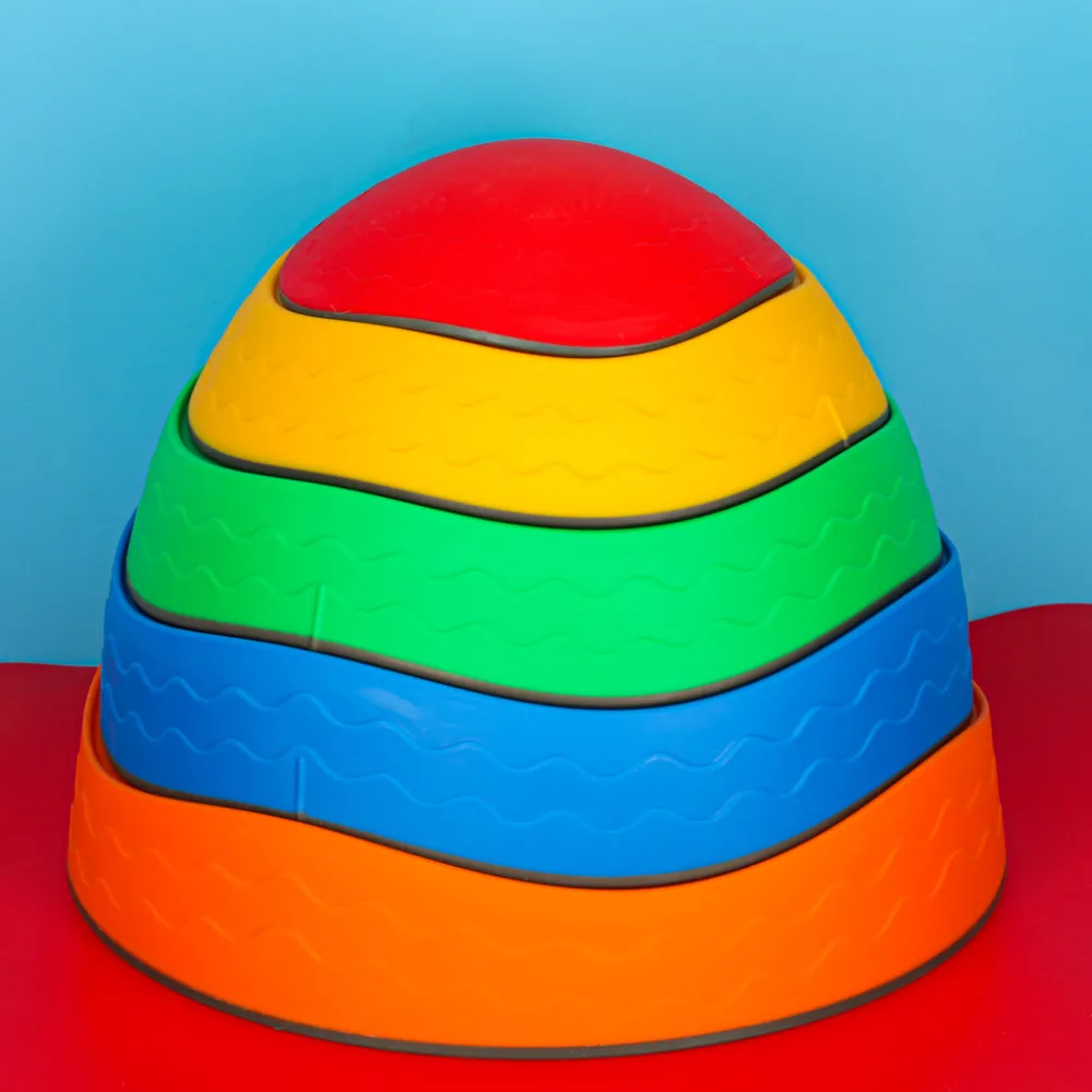 Trwałe, łatwe do czyszczenia kamienie do zabawy ruchowej